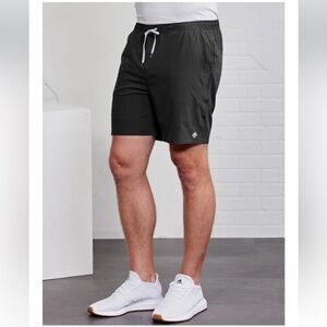 Tasc Men's Vital 5” 2-in-1 Short Black Size Lg
